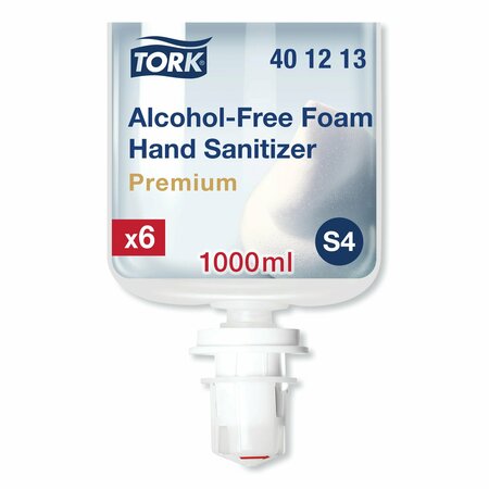TORK Tork Alcohol-Free Foam Hand Sanitizer S4, Alcohol-Free Alternative, 6 x 1L, 401213 401213